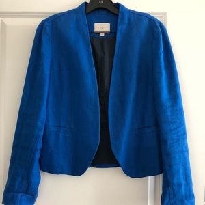 Blue Linen Jacket